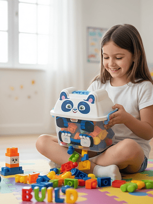 Set de bloques didácticos 70 piezas