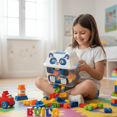 Set de bloques didácticos 70 piezas 2