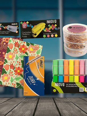  Pack de Oficina y Estudio – Floral & Pastel Edition 