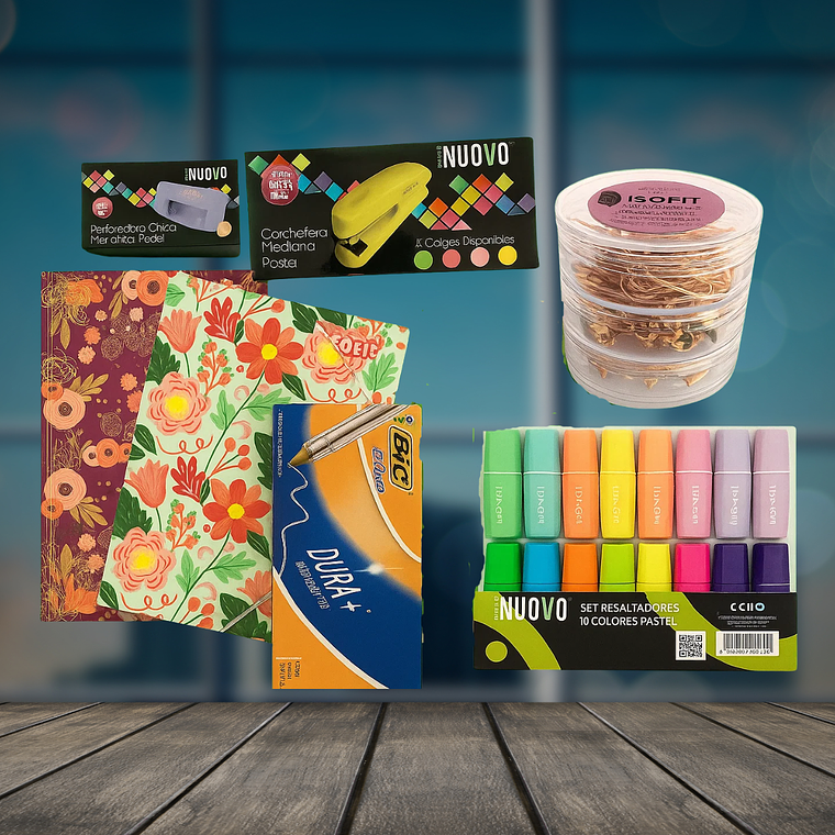  Pack de Oficina y Estudio – Floral & Pastel Edition  1