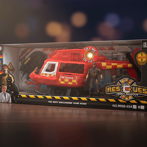 Helicóptero de Rescate Aéreo con sonido 2