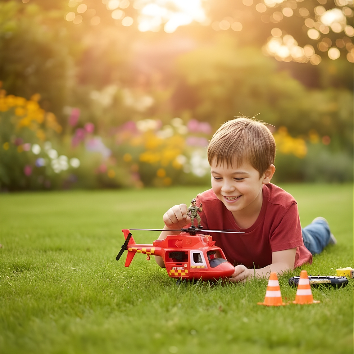 Helicóptero de Rescate Aéreo con sonido 1