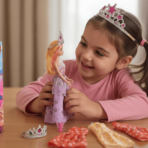 Set de Princesa con Vestidos y accesorios  1