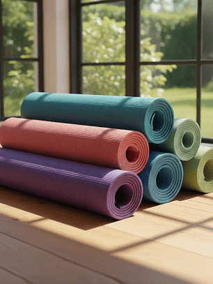 Mat De Yoga 4 Mm Alfombra Resistente Gruesa 173cm X 61cm 