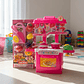 Set Cocina Infantil con Alimentos y Utensilios - Miniatura 2