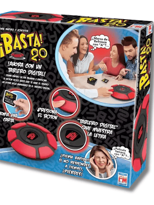 Juego De Mesa ¡Basta! Electrónico 2,0 Piensa Rápido Familiar - Español