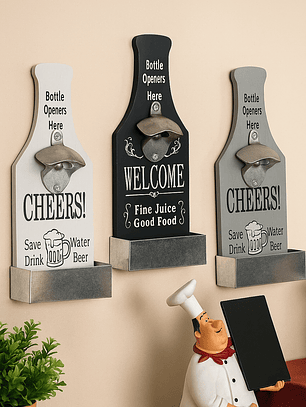 Destapador Madera de Pared