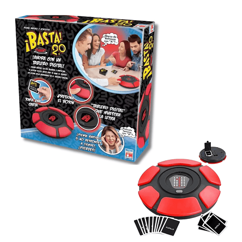 Juego De Mesa ¡Basta! Electrónico 2,0 Piensa Rápido Familiar - Español 3