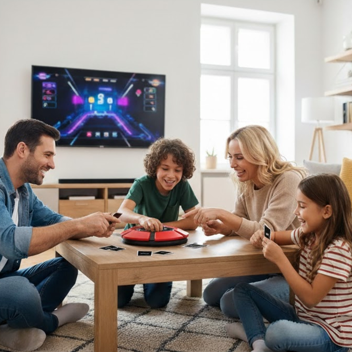 Juego De Mesa ¡Basta! Electrónico 2,0 Piensa Rápido Familiar - Español 1