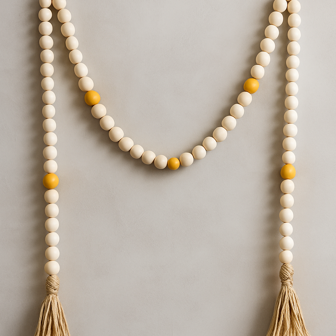 Adornos Cuetas Maderas con Flecos - 135cm 1