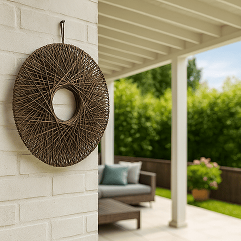 Aro Decorativo Tejido Colgante 1