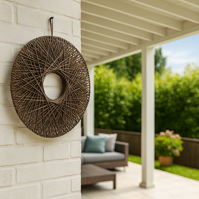 Aro Decorativo Tejido Colgante 1