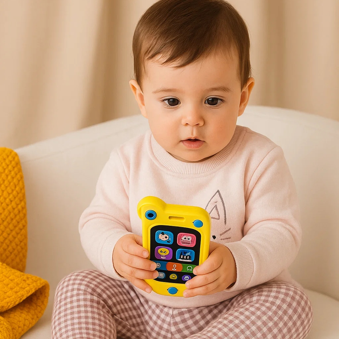 Teléfono Musical Luminoso Infantil 1