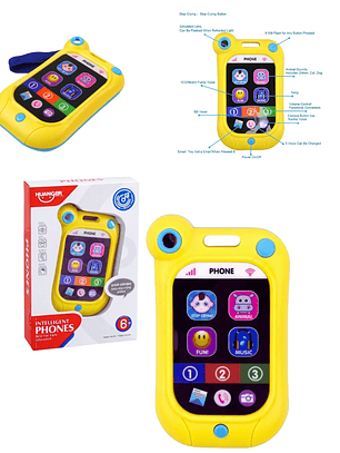 Teléfono Musical Luminoso Infantil