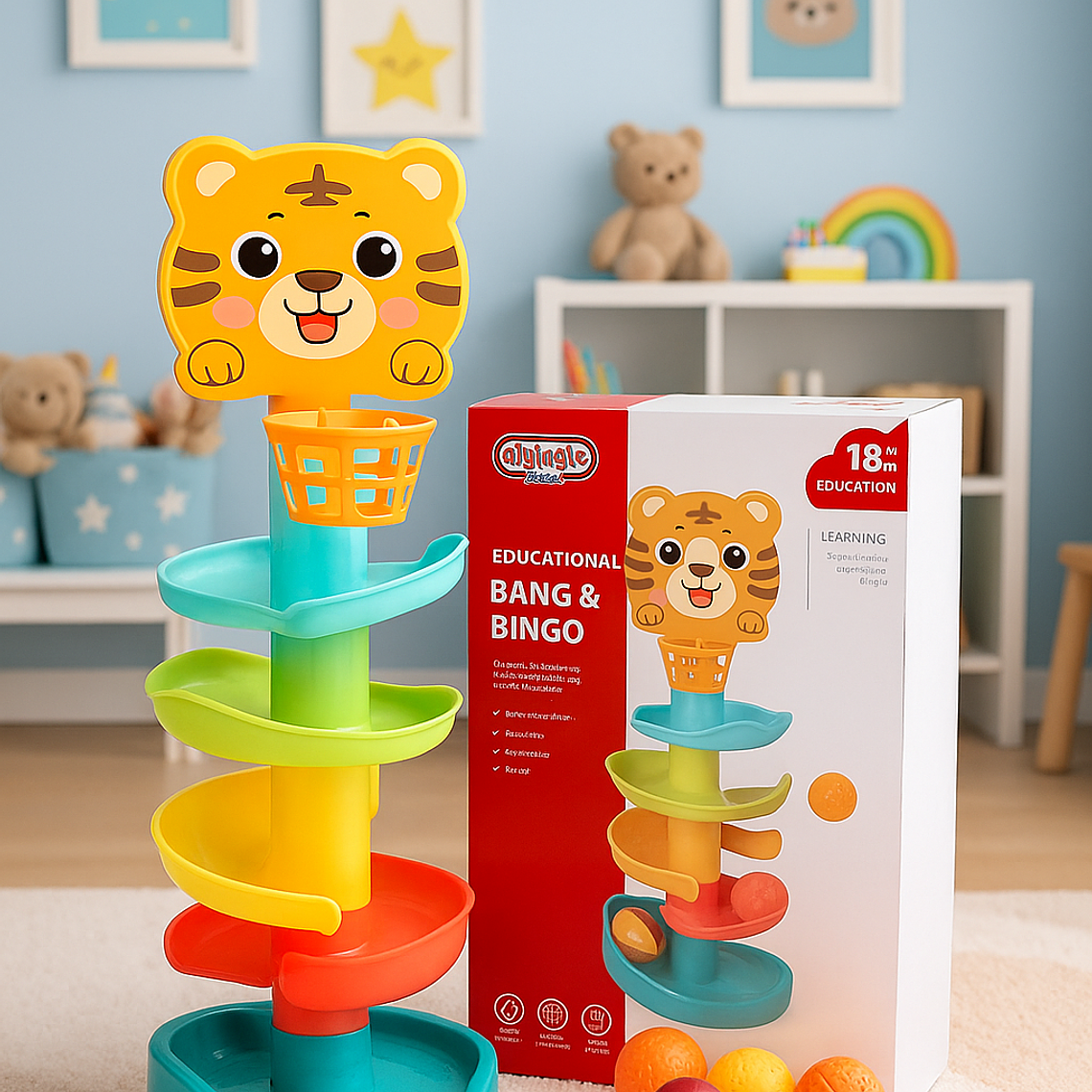 Tobogán Didáctico Pelotas 1