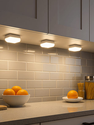 Juego 3 Luces Led Hexagonal Con Control