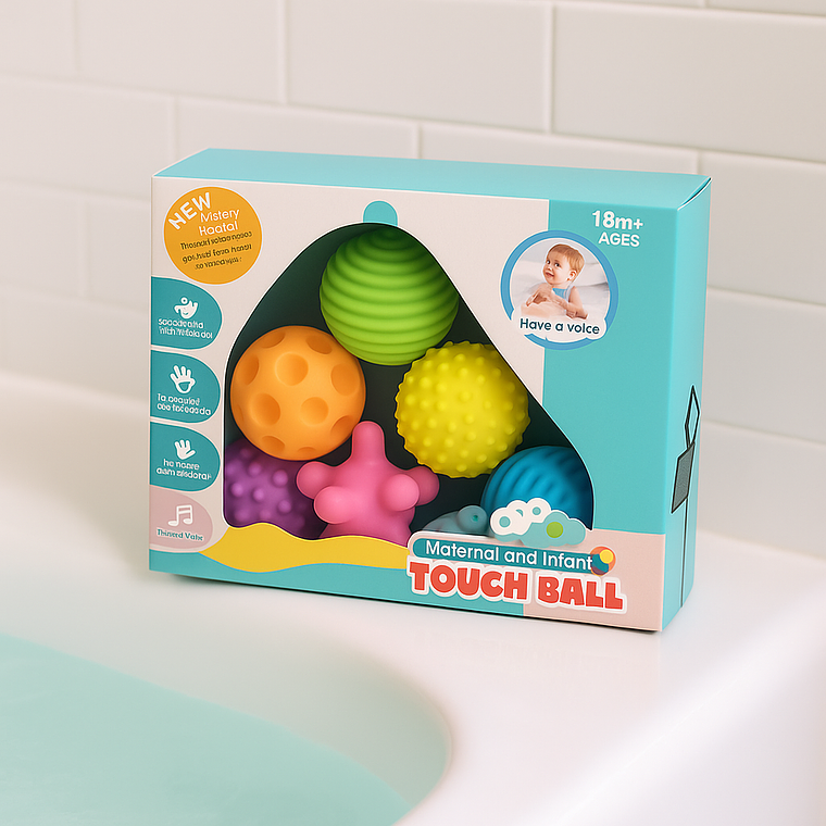 Pelotas Soft Ball Sensoriales Bebe 1