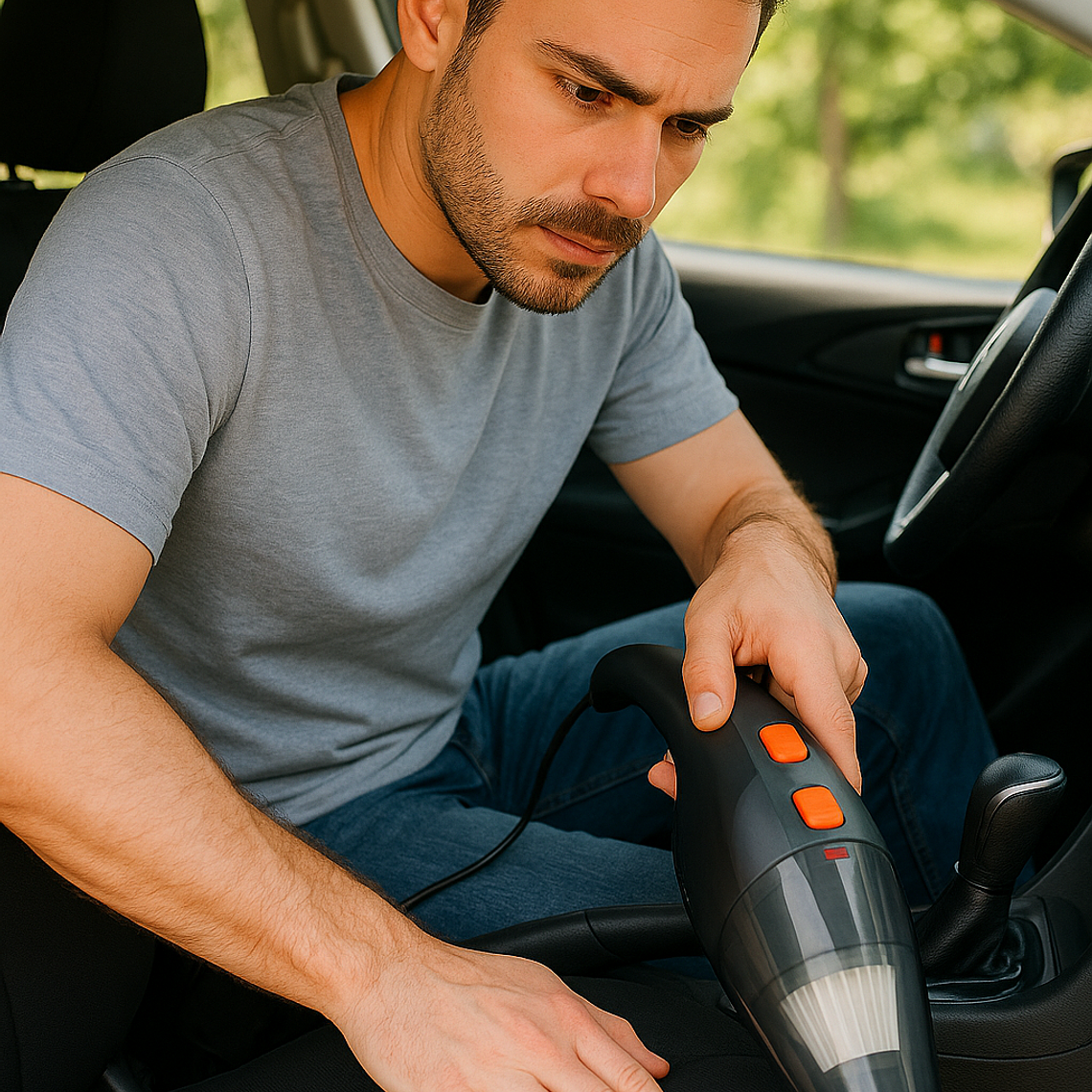 Aspiradora Portatil Para Auto De Alta Potencia De Encendedor  1