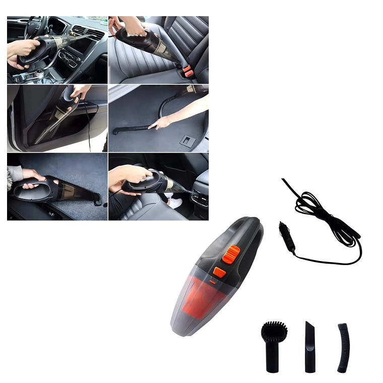 Aspiradora Portatil Para Auto De Alta Potencia De Encendedor  2