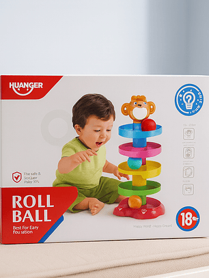 Torre Tobogán Pelotas - Roll Ball