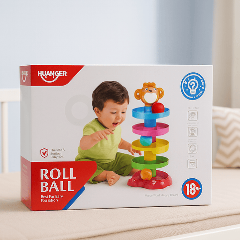 Torre Tobogán Pelotas - Roll Ball 1