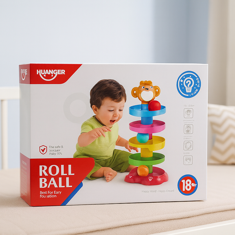 Torre Tobogán Pelotas - Roll Ball 1