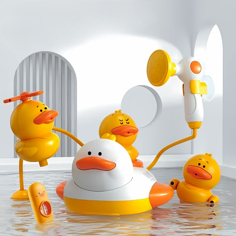 Patito Ducha Interactivo 5 Accesorios 2