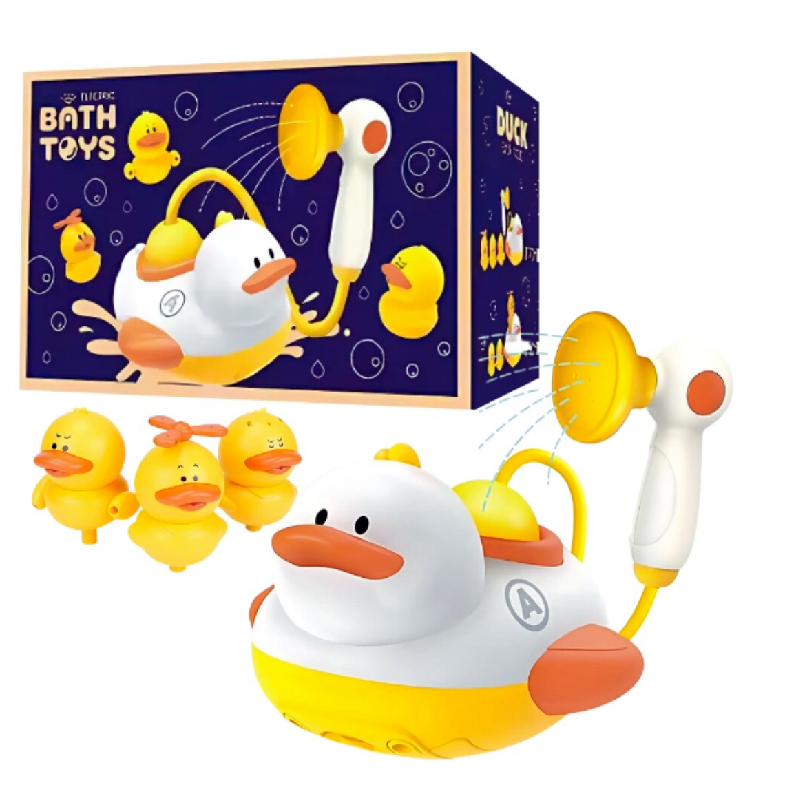 Patito Ducha Interactivo 5 Accesorios 3