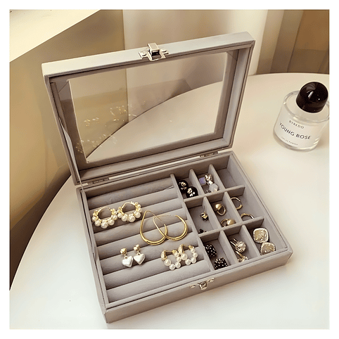 Joyero Organizador De Terciopelo  2