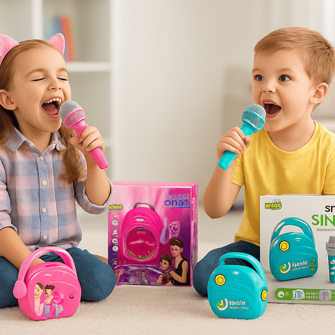 Mini Parlante Con Micrófono Inalámbrico 1