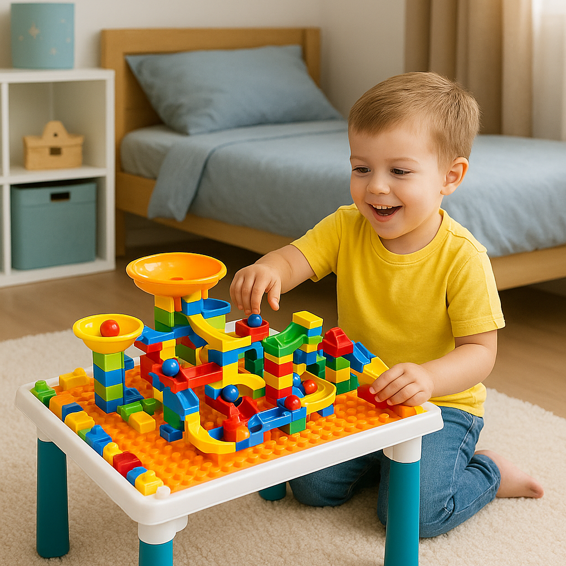 Mesa de Lego Didáctica - 114 Bloques 3