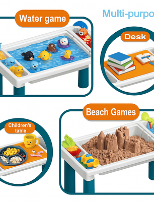 Mesa de Lego Didáctica - 114 Bloques