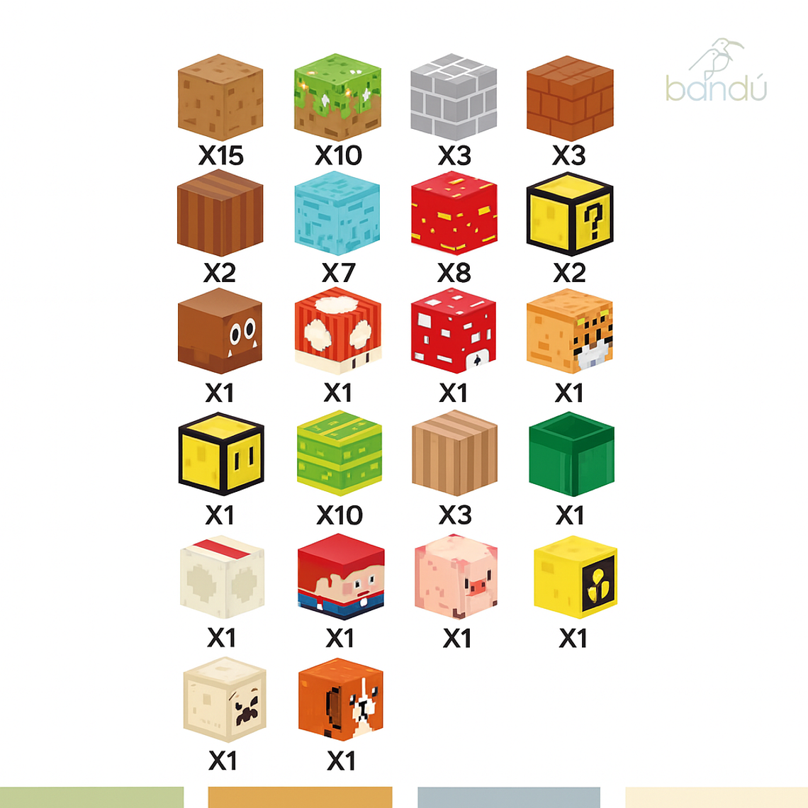 Bloques Magnéticos MineBlocks 75 Piezas 2
