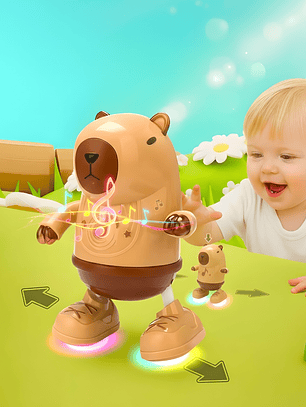 Robot Capibara Bailarín Con Luces