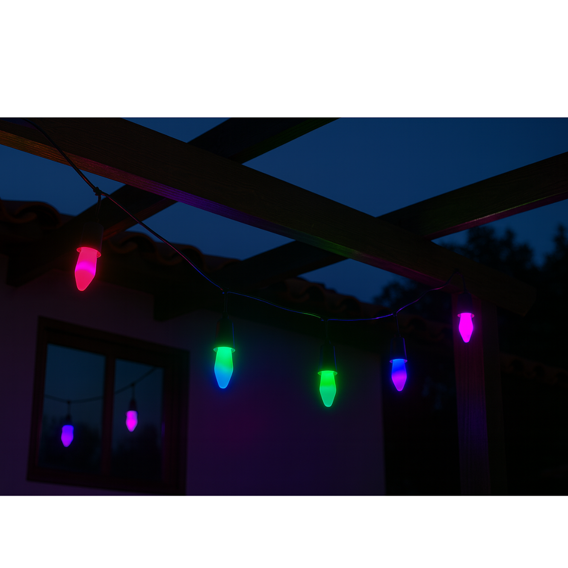 Cadena de Luces Led Solar 10M 4