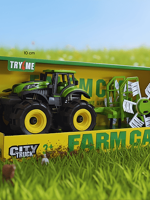 Tractor City Truck Con Luz y Sonido