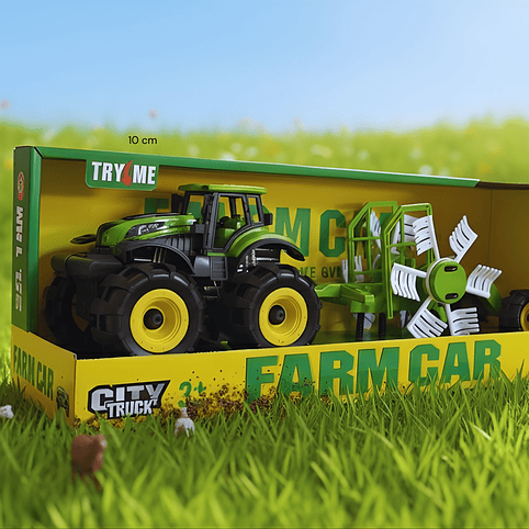 Tractor City Truck Con Luz y Sonido 1