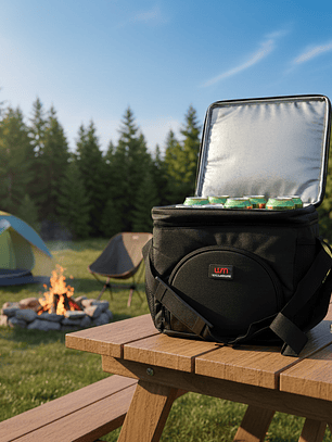 Cooler Wellmebag 100% Polyester + Compartimientos