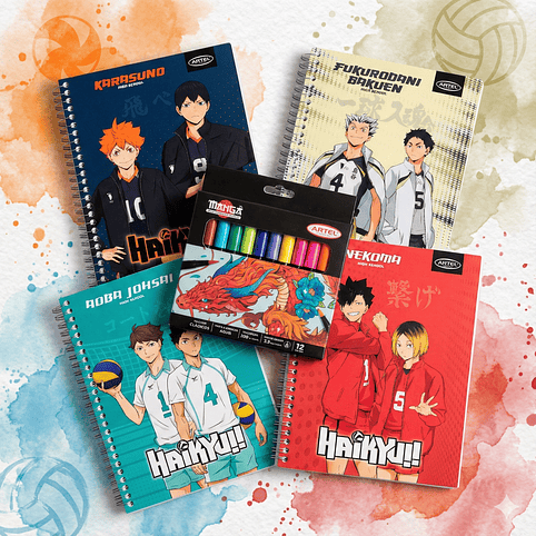 Pack Creativo Haikyuu! Pro 1