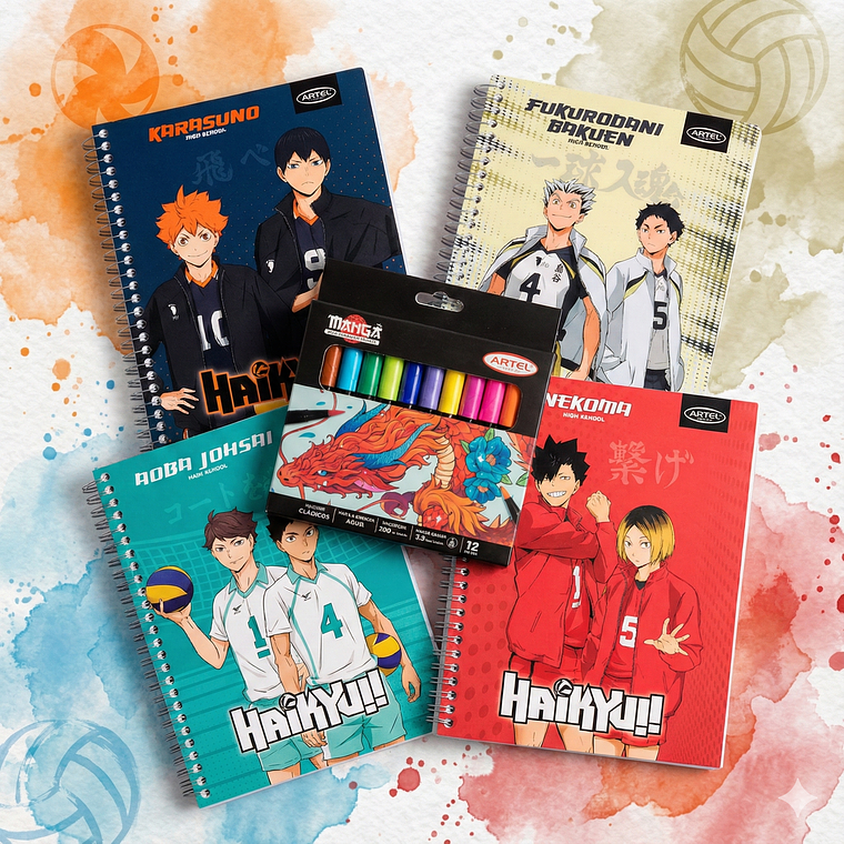 Pack Creativo Haikyuu! Pro 1