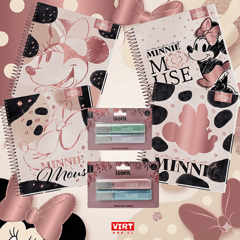 Set Minnie Glitter 1