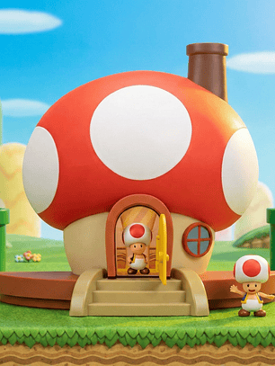 SUPER MARIO BROS: CASA TOAD PLAYSET 