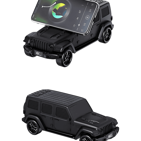 Parlante Bluetooth Jeep Militar  2