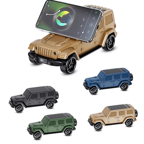 Parlante Bluetooth Jeep Militar  1