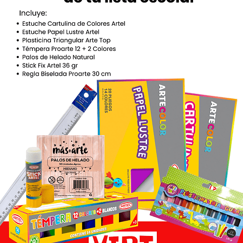 PACK 16– Imprescindible de tu lista escolar (Medio) 1