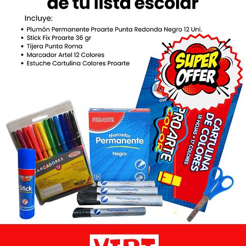 PACK 23– Imprescindible de tu lista escolar (Premium) 1