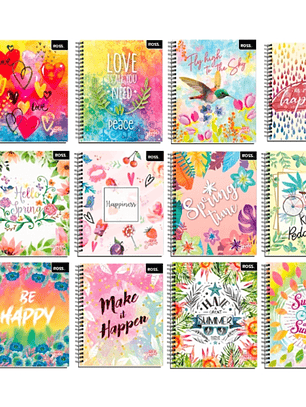 Cuaderno Universitario Juvenil Matematicas 7MM Ross 100 Hojas pack de 10 Unidades