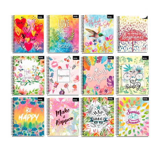 Cuaderno Universitario Juvenil Matematicas 7MM Ross 100 Hojas pack de 10 Unidades 1