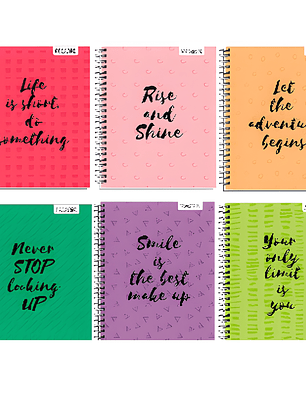 Cuaderno universitario proarte ideas 100hjs 7mm Pack 10 Uni