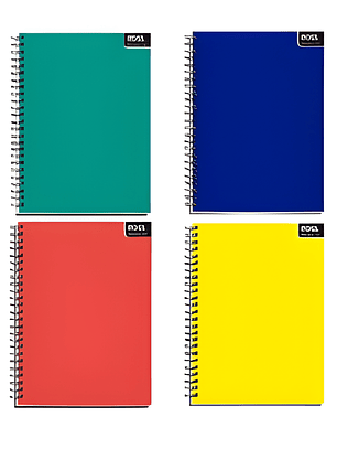 Cuaderno Universitario Liso Matemáticas Ross 7MM 100 Hojas Pack 10 Uni